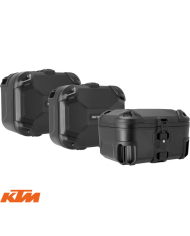 PACK MALETAS LATERALES + BAUL + SOPORTES SW-MOTECH DUSC KTM ADV.04.521.65000/B | Maletas laterales de moto | %brands%