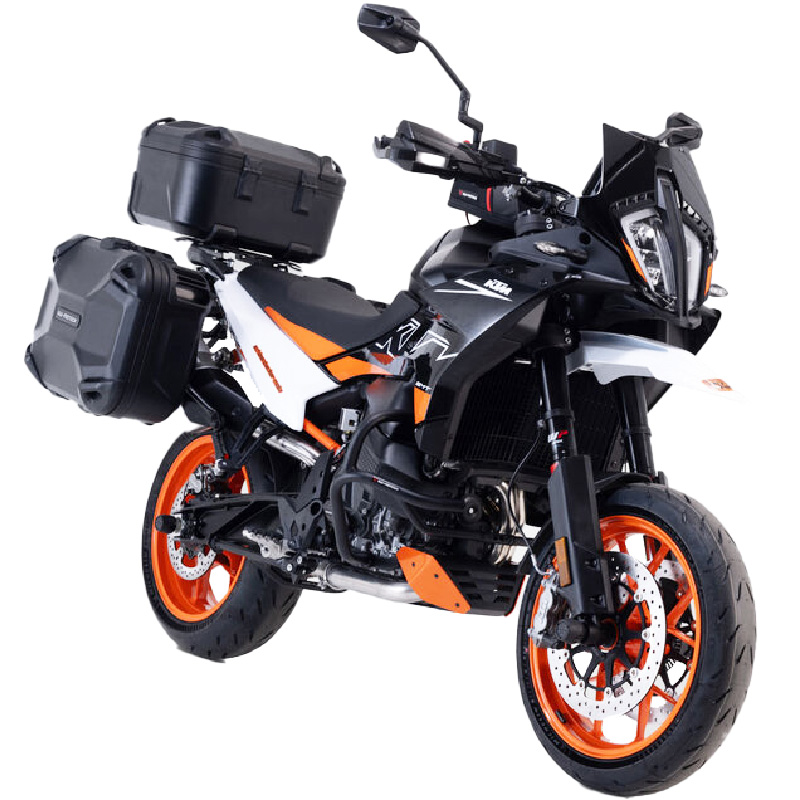 PACK MALETAS LATERALES + BAUL + SOPORTES SW-MOTECH DUSC KTM ADV.04.521.65000/B | Maletas laterales de moto | %brands%