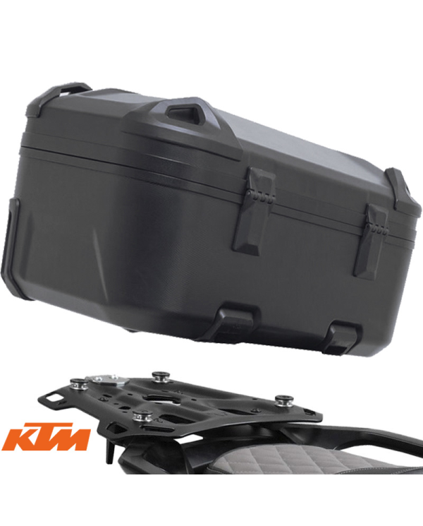 PACK SW-MOTECH BAUL DUSC 55XL + PORTAEQUIPAJE KTM GPT.04.835.66000/B | Top Case de moto | %brands%