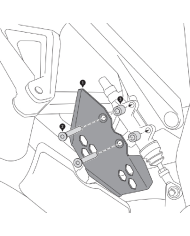 PROTECTOR BOMBA DE FRENO TRASERO SW-MOTECH KTM BPS.04.835.10000/B | Otros protectores de moto | %brands%