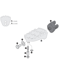 KIT REPOSAPIES SW-MOTECH ION FRS.01.011.10401/S | Estriberas, pedales y palancas de moto | %brands%