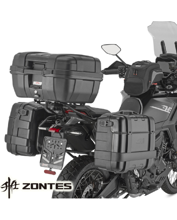 KIT DE FIJACION MALETAS LATERALES GIVI PLO7607MK ZONTES 703 F | Fijaciones Maletas de moto | %brands%