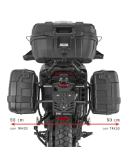 KIT DE FIJACION MALETAS LATERALES GIVI PLO7607MK ZONTES 703 F | Fijaciones Maletas de moto | %brands%