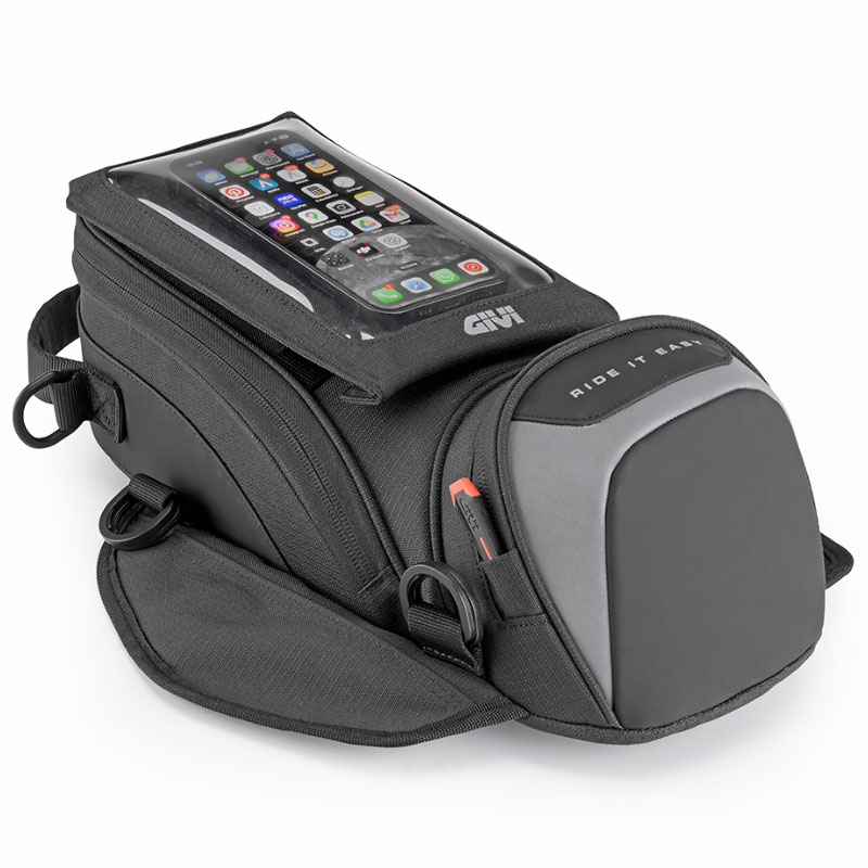 BOLSA SOBREDEPOSITO GIVI EASY-T EASY02 IMANES/CORREAS 6 LITROS | Bolsas de moto | %brands%
