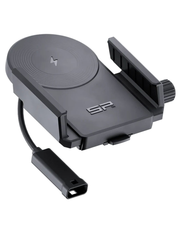 SOPORTE CON CARGADOR UNIVERSAL PARA SMARTPHONE SP CONNECT CHARGING PHONE CLAMP SPC+ | Soportes para Smartphone de moto | %brands%