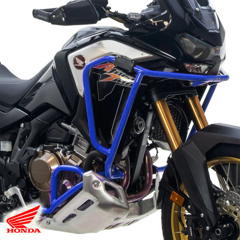 DEFENSAS DE MOTOR Y CARENADO CROSSPRO AZUL HONDA CRF1100L AFRICA TWIN ADVENTURE SPORT | Protectores de motor de moto | %brands%