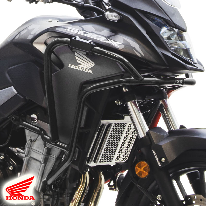 DEFENSAS DE MOTOR Y CARENADO CROSSPRO NEGRO HONDA CB500X | Protectores de motor de moto | %brands%