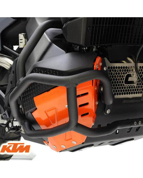 DEFENSAS DE MOTOR CROSSPRO NEGRO KTM 790/890 ADVENTURE | Protectores de motor de moto | %brands%
