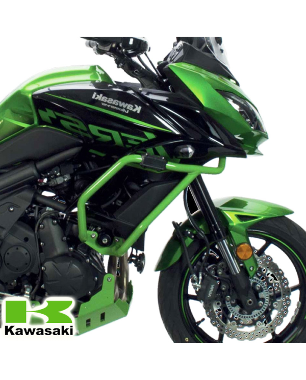 DEFENSAS DE CARENADO CROSSPRO VERDE KAWASAKI KLE 650 VERSYS | Protectores de carenado de moto | %brands%