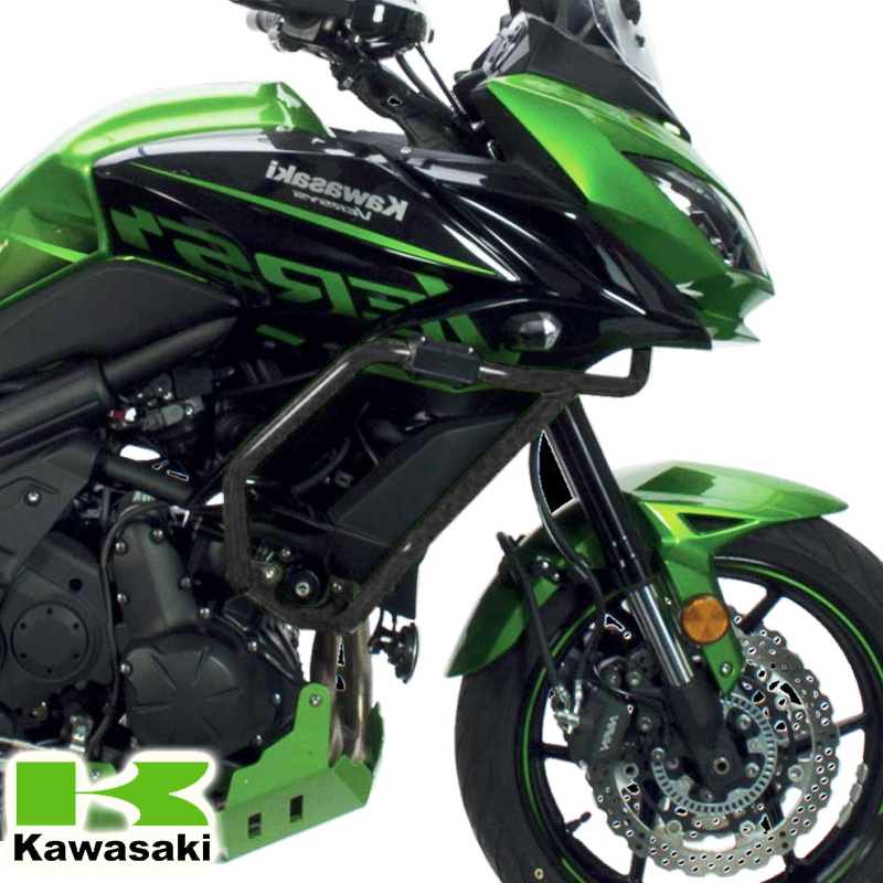 DEFENSAS DE CARENADO CROSSPRO NEGRO KAWASAKI KLE 650 VERSYS