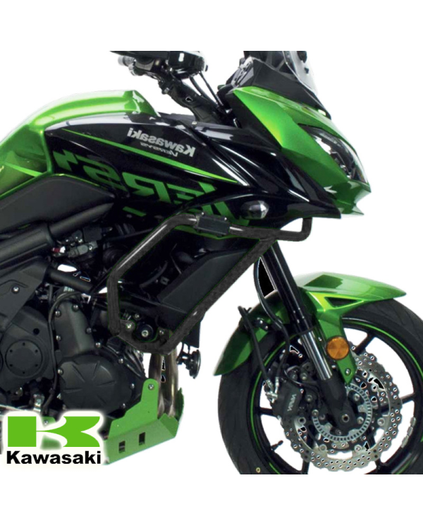 DEFENSAS DE CARENADO CROSSPRO NEGRO KAWASAKI KLE 650 VERSYS | Protectores de carenado de moto | %brands%