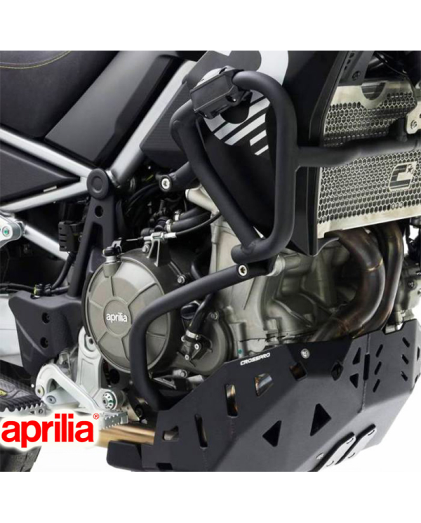 DEFENSAS DE MOTOR CROSSPRO NEGRO APRILIA TUAREG 660 | Protectores de motor de moto | %brands%