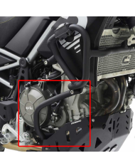 DEFENSAS DE MOTOR CROSSPRO NEGRO APRILIA TUAREG 660 | Protectores de motor de moto | %brands%