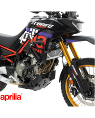 DEFENSAS DE MOTOR Y CARENADO CROSSPRO NEGRO APRILIA TUAREG 660 RALLY | Protectores de motor de moto | %brands%