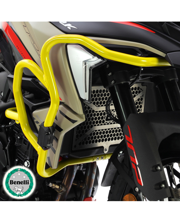 DEFENSAS DE CARENADO CROSSPRO AMARILLO BENELLI TRK 720 | Protectores de carenado de moto | %brands%