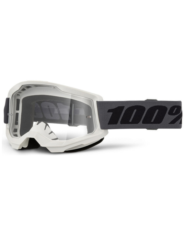 GAFAS 100% STRATA 2 M2 GREY/TRANSPARENTE | Gafas Off Road de moto | %brands%