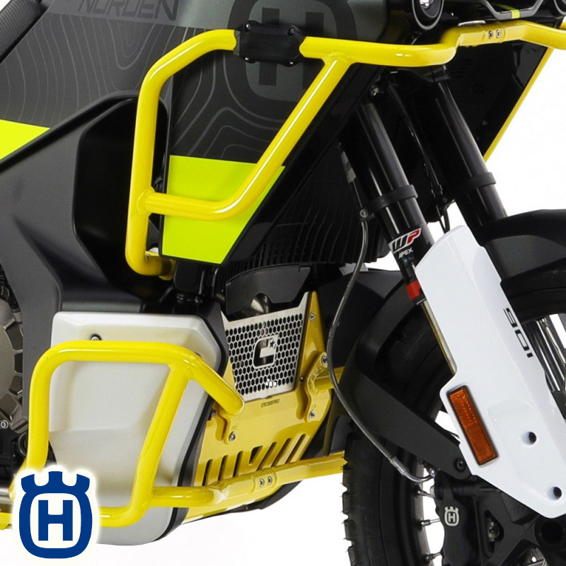 DEFENSAS DE MOTOR Y CARENADO CROSSPRO AMARILLO HUSQVARNA NORDEN 901 | Protectores de motor de moto | %brands%