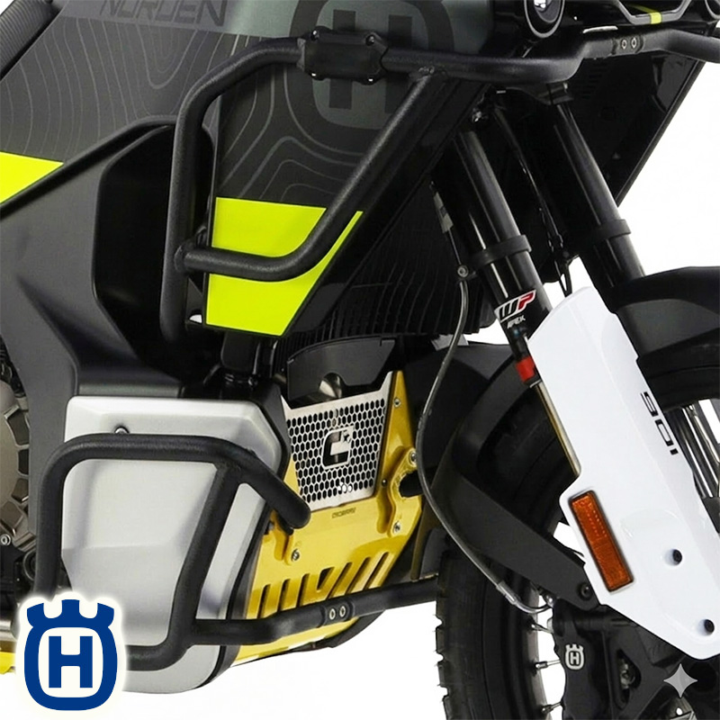DEFENSAS DE MOTOR Y CARENADO CROSSPRO NEGRO HUSQVARNA NORDEN 901 | Protectores de motor de moto | %brands%