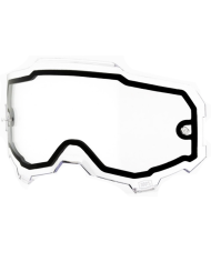 RECAMBIO LENTE GAFAS 100% ARMEGA DUAL TRANSPARENTE | Gafas Off Road de moto | %brands%