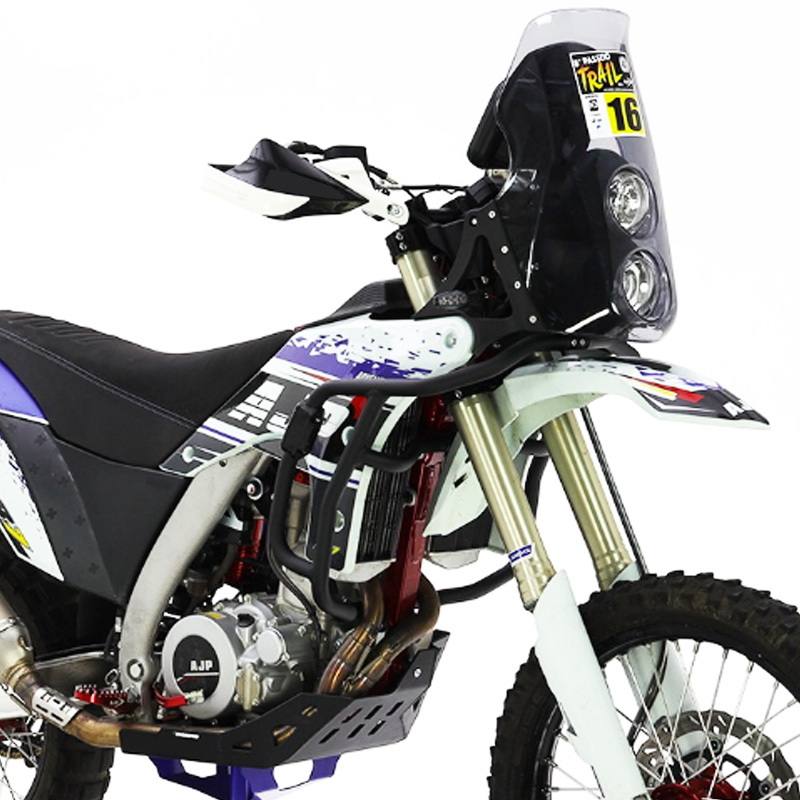 DEFENSAS DE CARENADO CROSSPRO NEGRO AJP PR7 650 ADVENTURE | Protectores de carenado de moto | %brands%