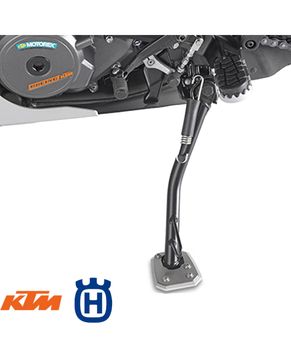 EXTENSIÓN CABALLETE LATERAL GIVI ES7712 KTM 890/790 ADVENTURE/HUSQVARNA NORDEN | Ampliaciones caballete lateral de moto | %brands%