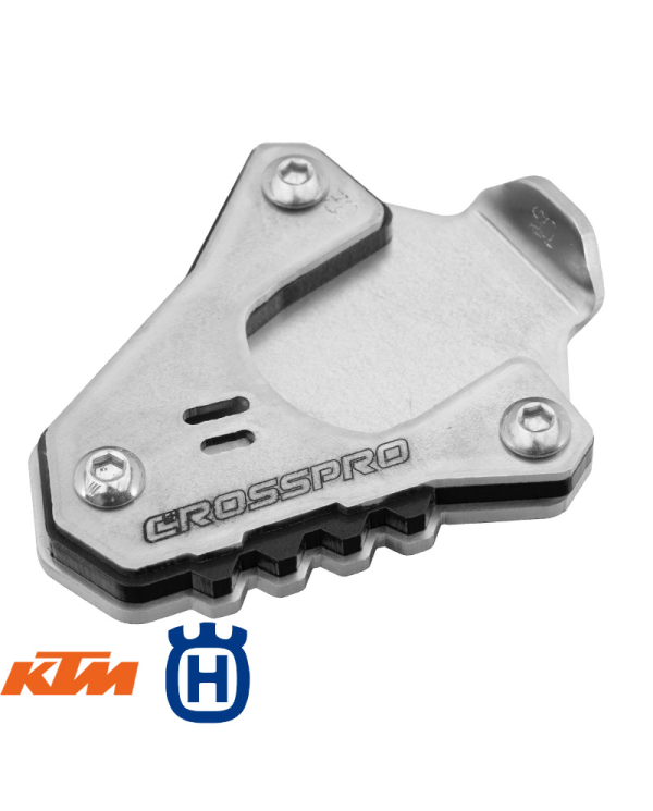 EXTENSIÓN CABALLETE LATERAL CROSSPRO NEGRO KTM/HUSQVARNA | Ampliaciones caballete lateral de moto | %brands%