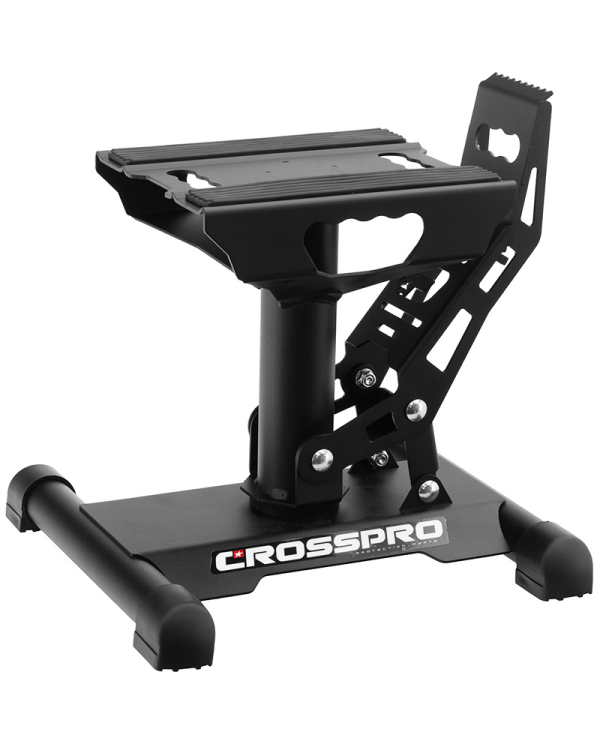 CABALLETE ELEVADOR CROSSPRO HARD XTREME 2.0 NEGRO | Caballetes centrales de moto | %brands%