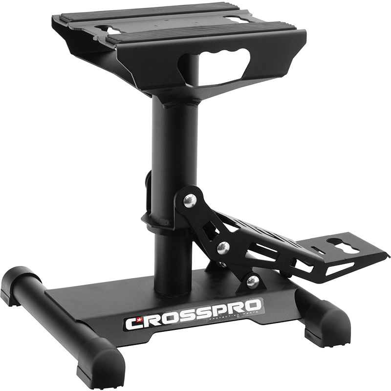 CABALLETE ELEVADOR CROSSPRO HARD XTREME 2.0 NEGRO | Caballetes centrales de moto | %brands%