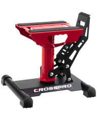 CABALLETE ELEVADOR CROSSPRO HARD XTREME 2.0 ROJO | Caballetes centrales de moto | %brands%
