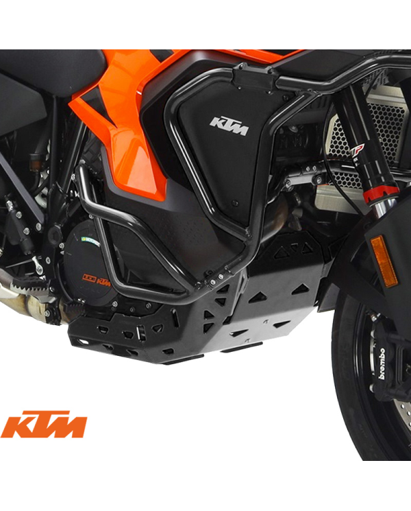 CUBRECARTER CROSSPRO KTM 1290 SUPERADVENTURE NEGRO | Cubre carter de moto | %brands%