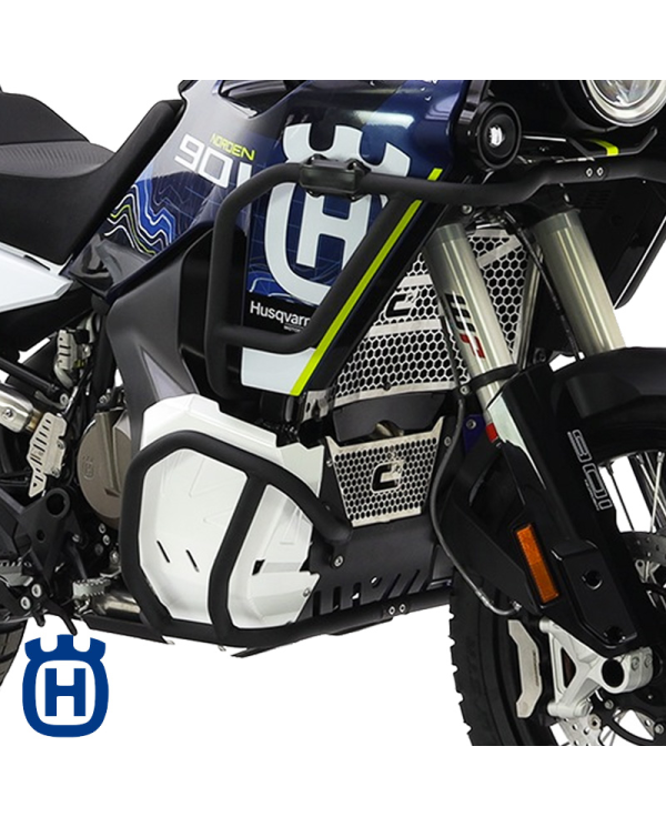 CUBRECARTER CROSSPRO HUSQVARNA NORDEN 901 EXPEDITION NEGRO/BLANCO/AZUL | Cubre carter de moto | %brands%