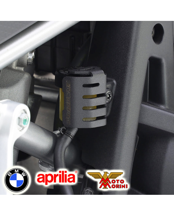 PROTECTOR DE DEPOSITO LIQUIDO DE FRENO CROSSPRO BMW/APRILIA/MORINI NEGRO | Otros protectores de moto | %brands%