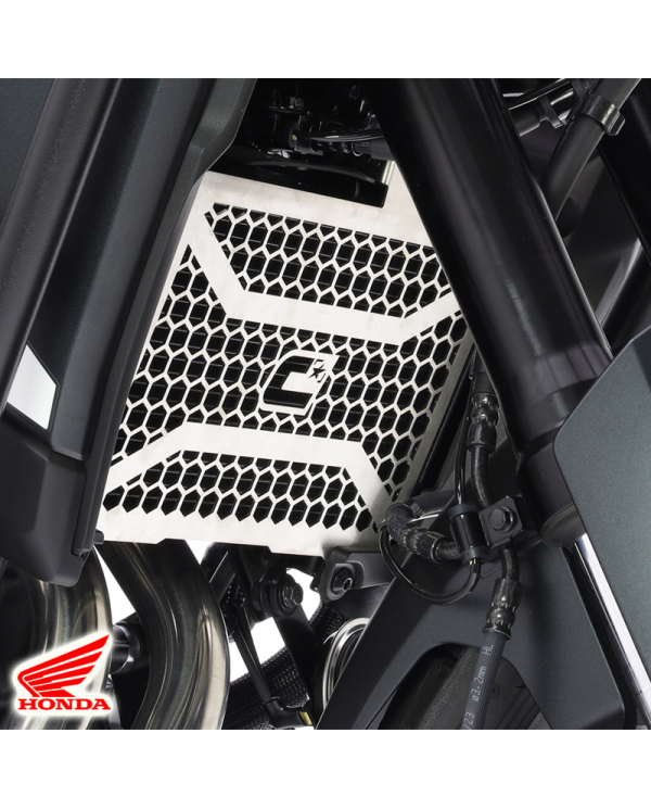 PROTECCION DE RADIADOR CROSSPRO HONDA NX500/CB500 PLATA | Otros protectores de moto | %brands%