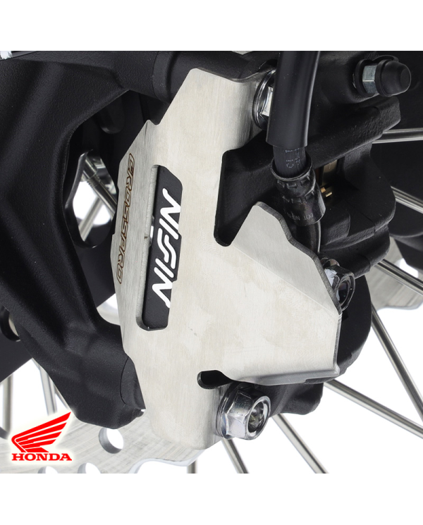 PROTECTORES DE PINZAS DE FRENO DELANTERO CROSSPRO HONDA CRF 1100/1000 AFRICA TWIN PLATA | Otros protectores de moto | %brands%