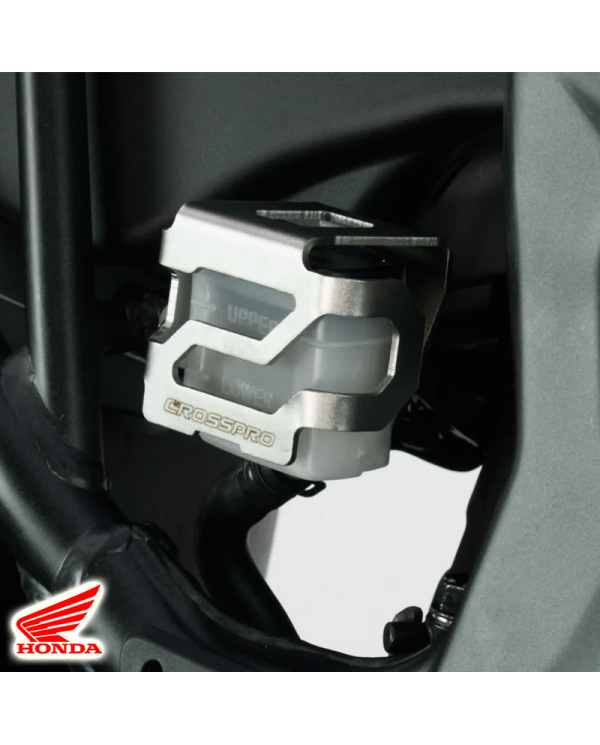 PROTECTOR DE DEPOSITO LIQUIDO DE FRENO CROSSPRO HONDA CRF 1000 AFRICA TWIN PLATA | Otros protectores de moto | %brands%