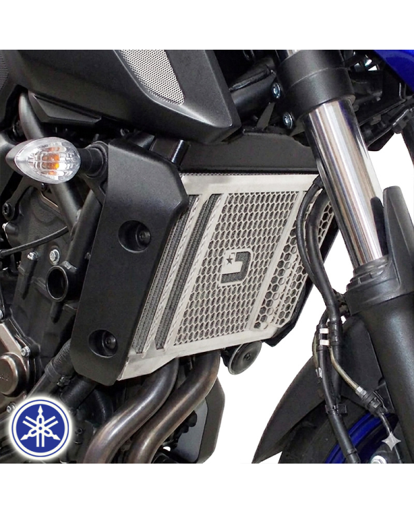 PROTECCION DE RADIADOR CROSSPRO YAMAHA MT-07 PLATA | Otros protectores de moto | %brands%