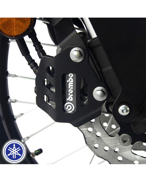 PROTECTORES DE PINZAS DE FRENO DELANTERO CROSSPRO YAMAHA TENERE 700 NEGRO | Otros protectores de moto | %brands%