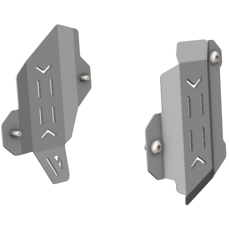 PROTECTOR DE LA BOMBA DE FRENO TRASERO CROSSPRO SUZUKI V-STROM 800 PLATA | Otros protectores de moto | %brands%