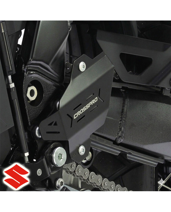 PROTECTOR DE LA BOMBA DE FRENO TRASERO CROSSPRO SUZUKI V-STROM 800 NEGRA | Otros protectores de moto | %brands%