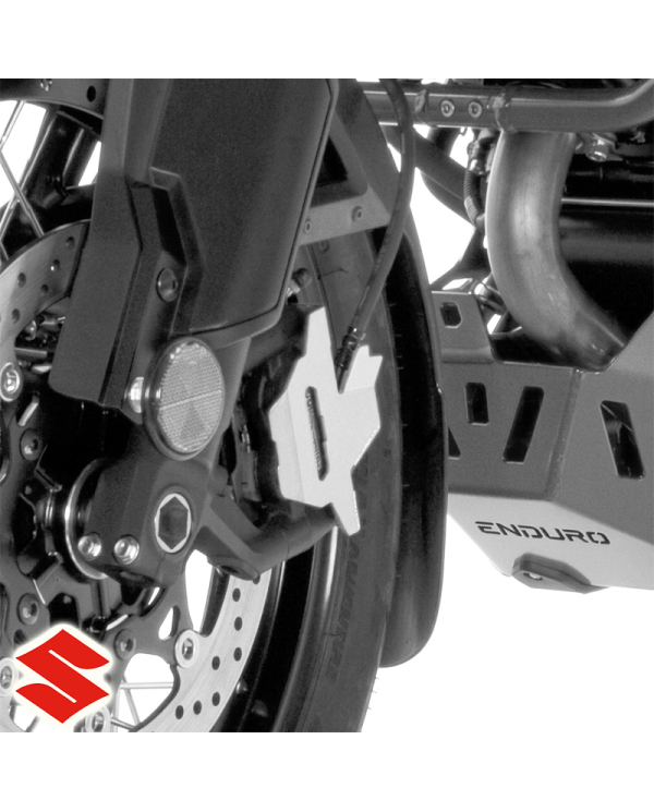 PROTECTORES DE PINZAS DE FRENO DELANTERO CROSSPRO SUZUKI V-STROM DL 1050 PLATA | Otros protectores de moto | %brands%