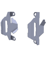 PROTECTORES DE PINZAS DE FRENO DELANTERO CROSSPRO SUZUKI V-STROM DL 1050 PLATA | Otros protectores de moto | %brands%