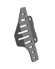 PROTECTOR DE LA BOMBA DE FRENO TRASERO CROSSPRO DUCATI DESERT X NEGRA | Otros protectores de moto | %brands%