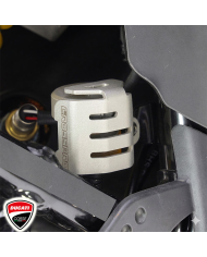 PROTECTOR DE DEPOSITO LIQUIDO DE FRENO CROSSPRO DUCATI DESERT X PLATA | Otros protectores de moto | %brands%