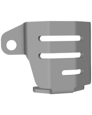 PROTECTOR DE DEPOSITO LIQUIDO DE FRENO CROSSPRO DUCATI DESERT X PLATA | Otros protectores de moto | %brands%