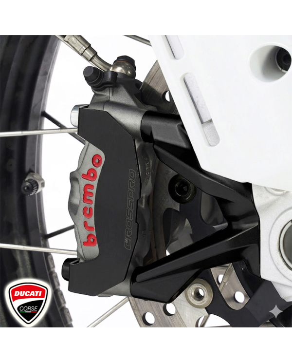 PROTECTORES DE PINZAS DE FRENO DELANTERO CROSSPRO DUCATI DESERT X NEGRO | Otros protectores de moto | %brands%