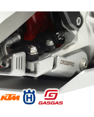 PROTECTOR DE LA BOMBA DE FRENO TRASERO CROSSPRO KTM/HUSQVARNA/GASGAS PLATA | Otros protectores de moto | %brands%