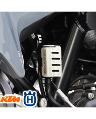 PROTECTOR DE DEPOSITO LIQUIDO DE FRENO CROSSPRO KTM/HUSQVARNA PLATA | Otros protectores de moto | %brands%