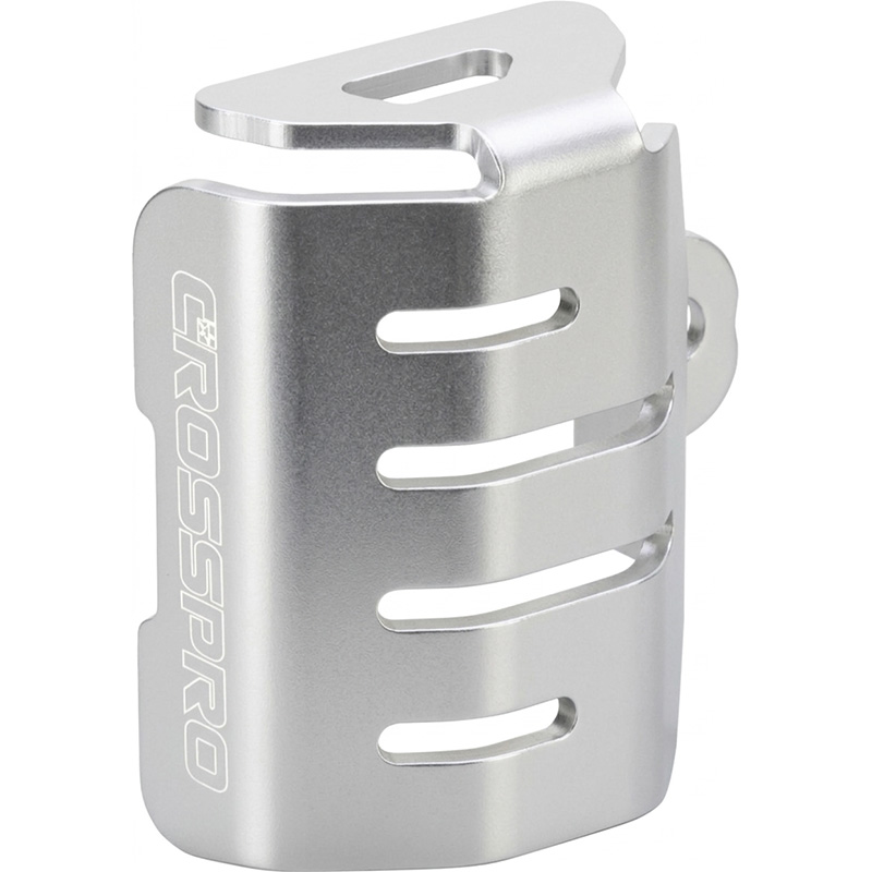 PROTECTOR DE DEPOSITO LIQUIDO DE FRENO CROSSPRO KTM/HUSQVARNA PLATA | Otros protectores de moto | %brands%