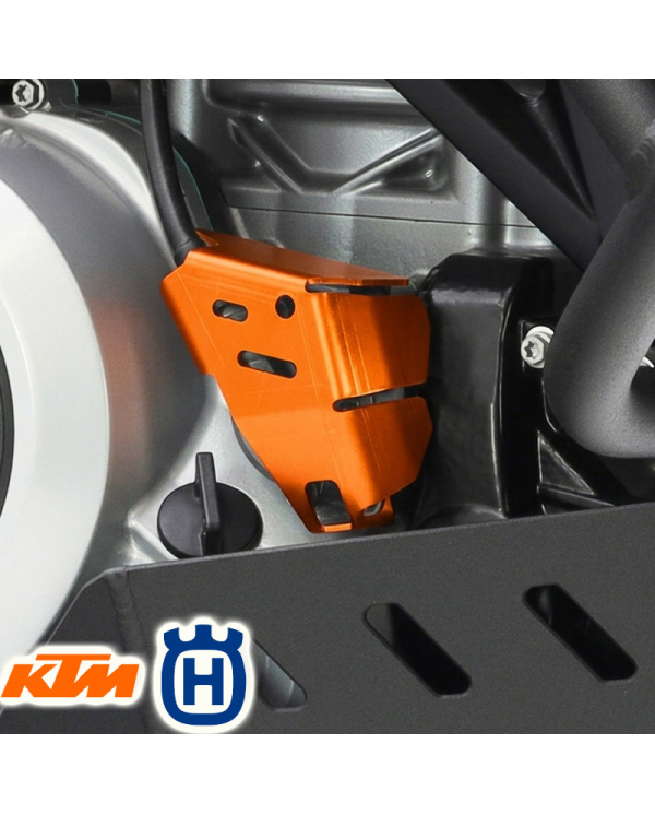 PROTECTOR DE FILTRO DE ACEITE CROSSPRO KTM 690 ENDURO/HUSQVARNA 701 NARANJA | Otros protectores de moto | %brands%