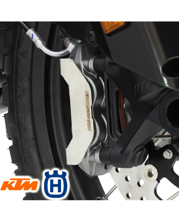 PROTECTORES DE PINZAS DE FRENO DELANTERO CROSSPRO KTM ADVENTURE 890-790/HUSQVARNA NORDEN PLATA | Otros protectores de moto | %brands%
